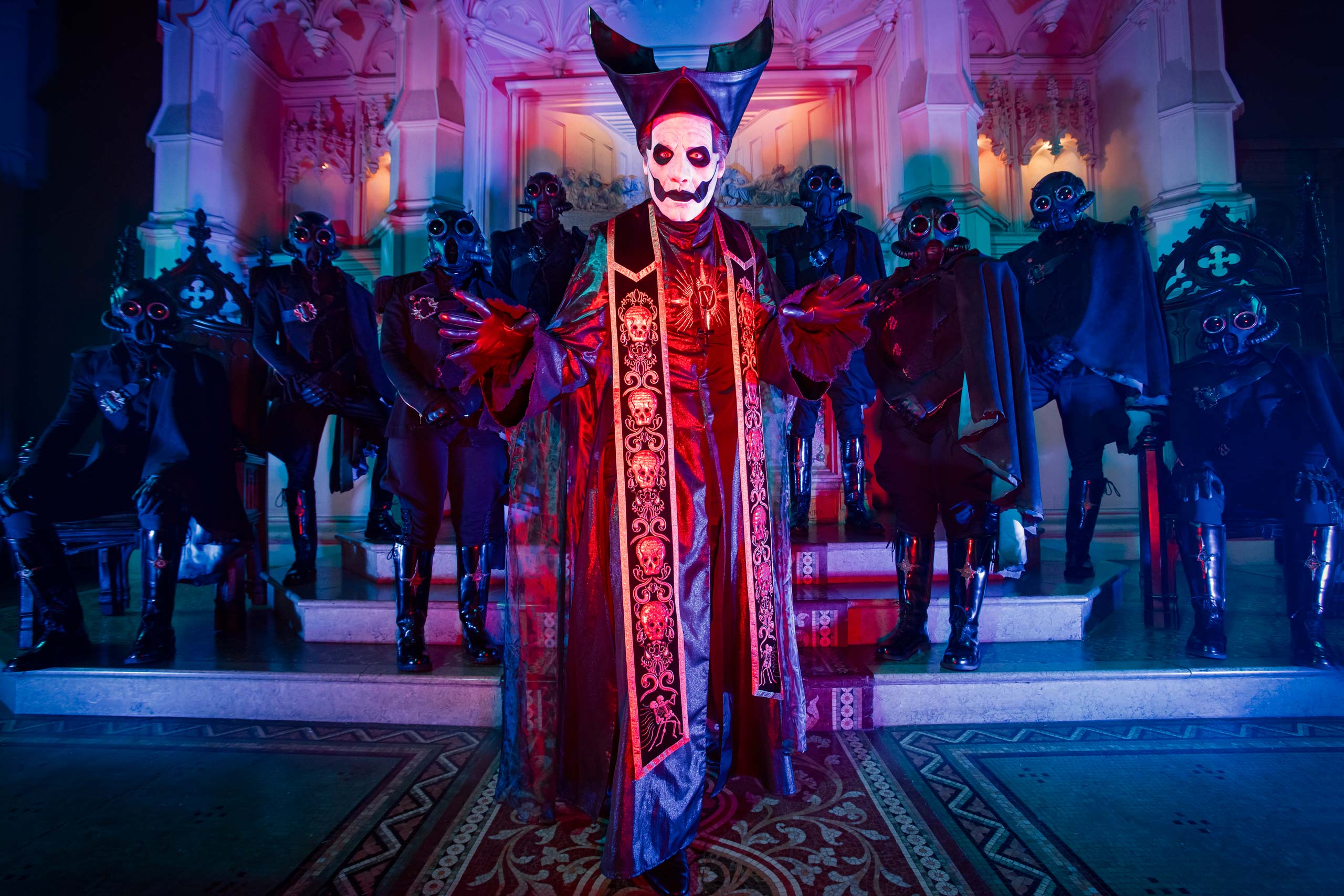 Ghost: The secrets of an occult-themed, arena-rocking, heavy-metal band 